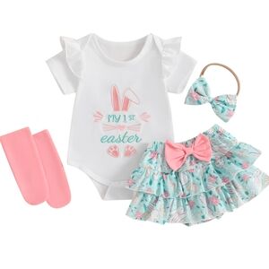 Baby's First Easter Outfit Set